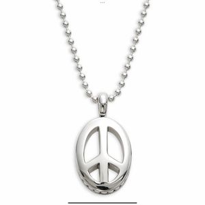 LAGOS STERLING SILVER PEACE PENDANT